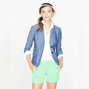 J Crew Mint Green Broken In Chino Shorts Sz 12 Pastel summer